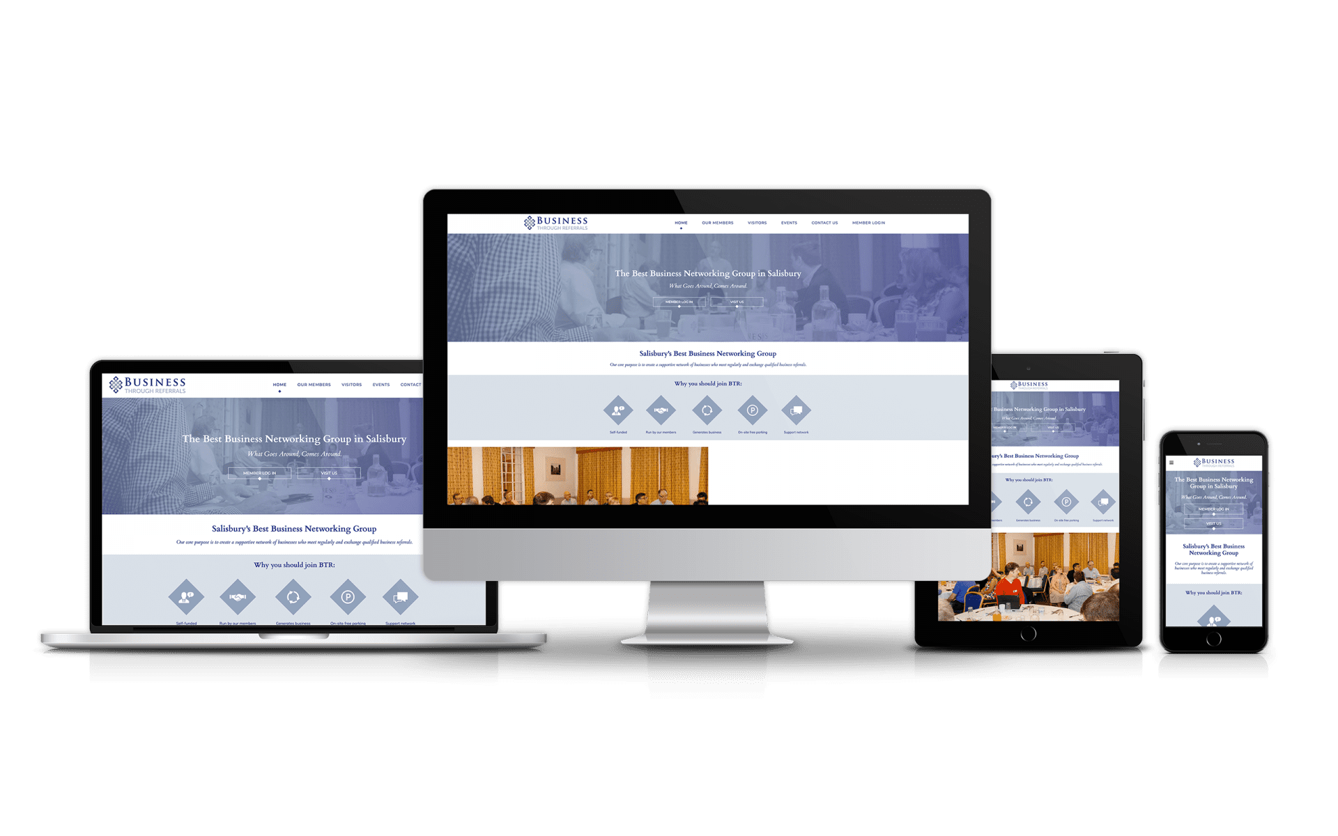 Website Design for Business Through Referrals