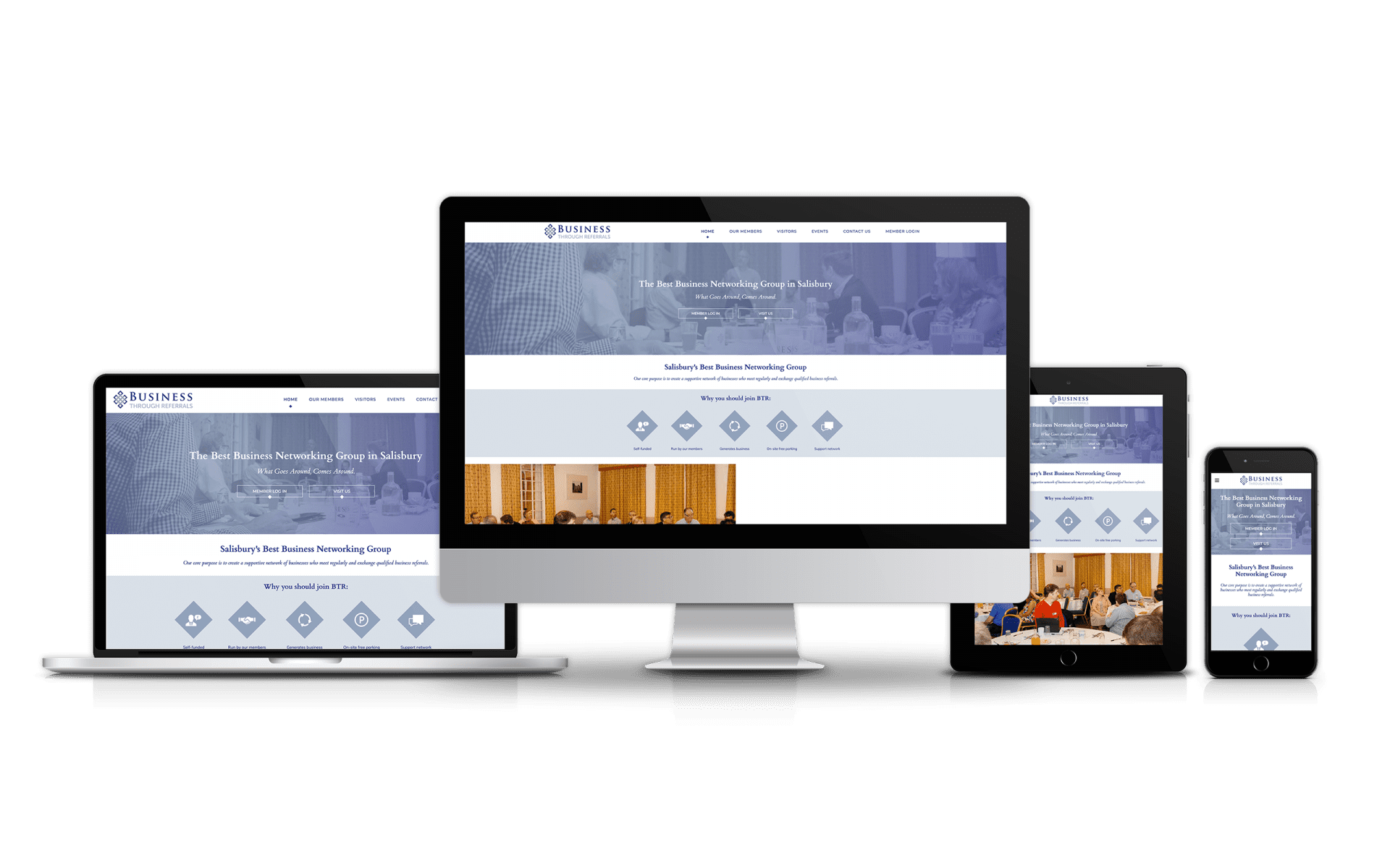 Website Design for Business Through Referrals