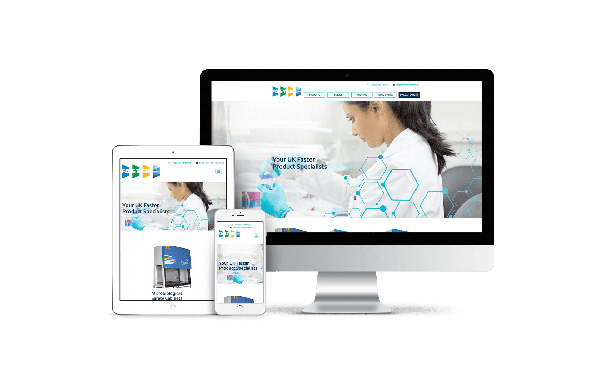 Website Design for Faster Air