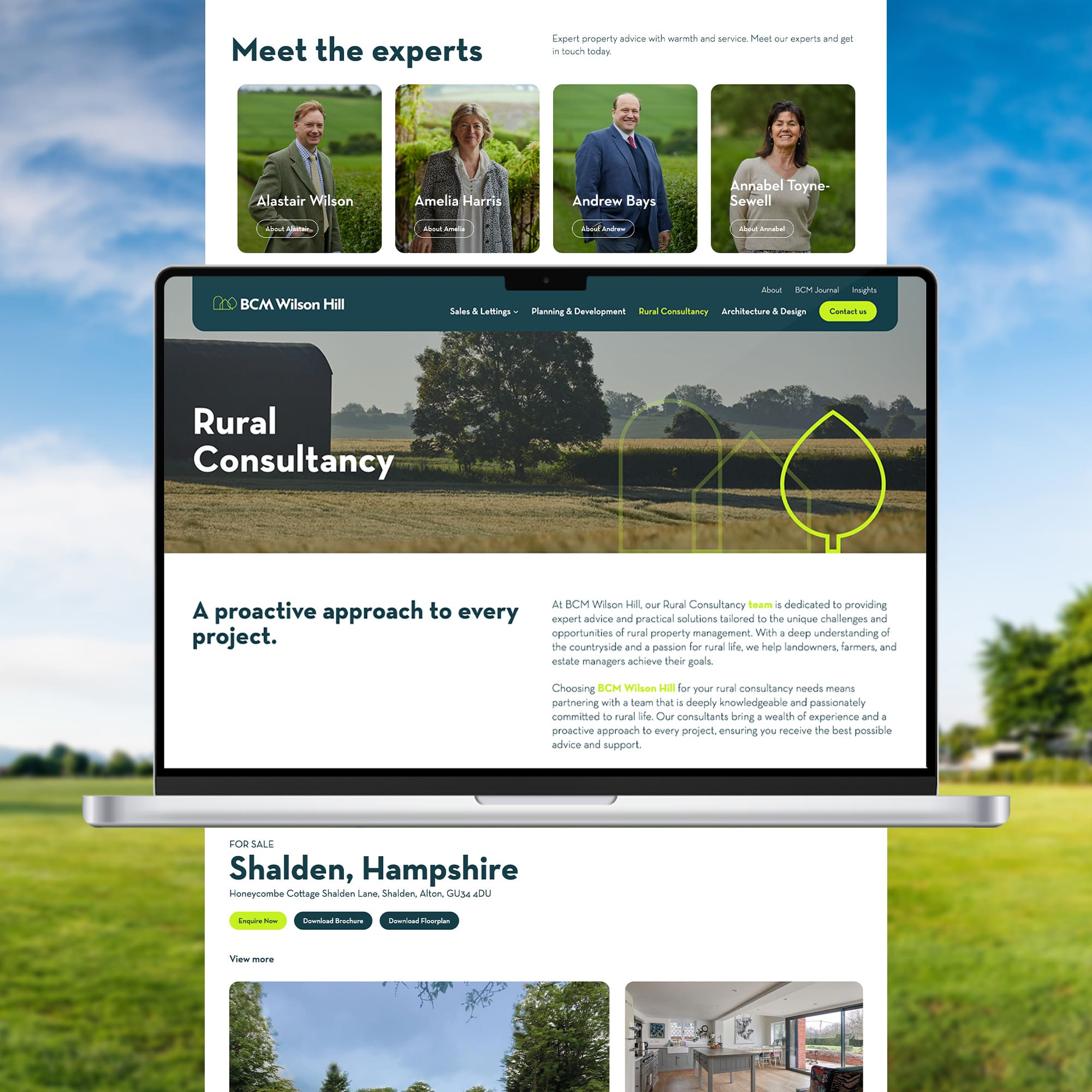 BCM Wilson Hill website