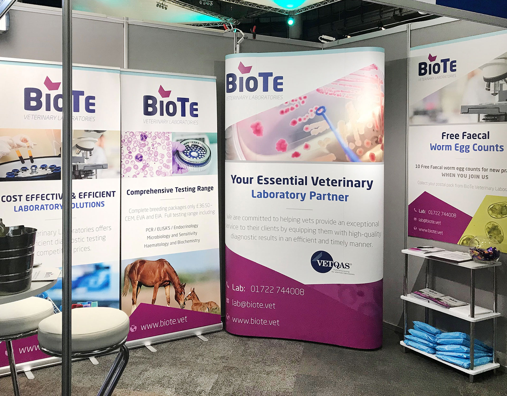 BioTe brand exhibition