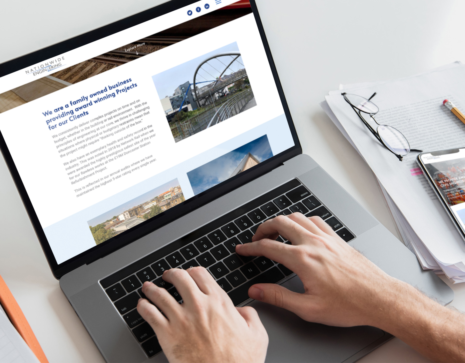 Nationwide Engineering website