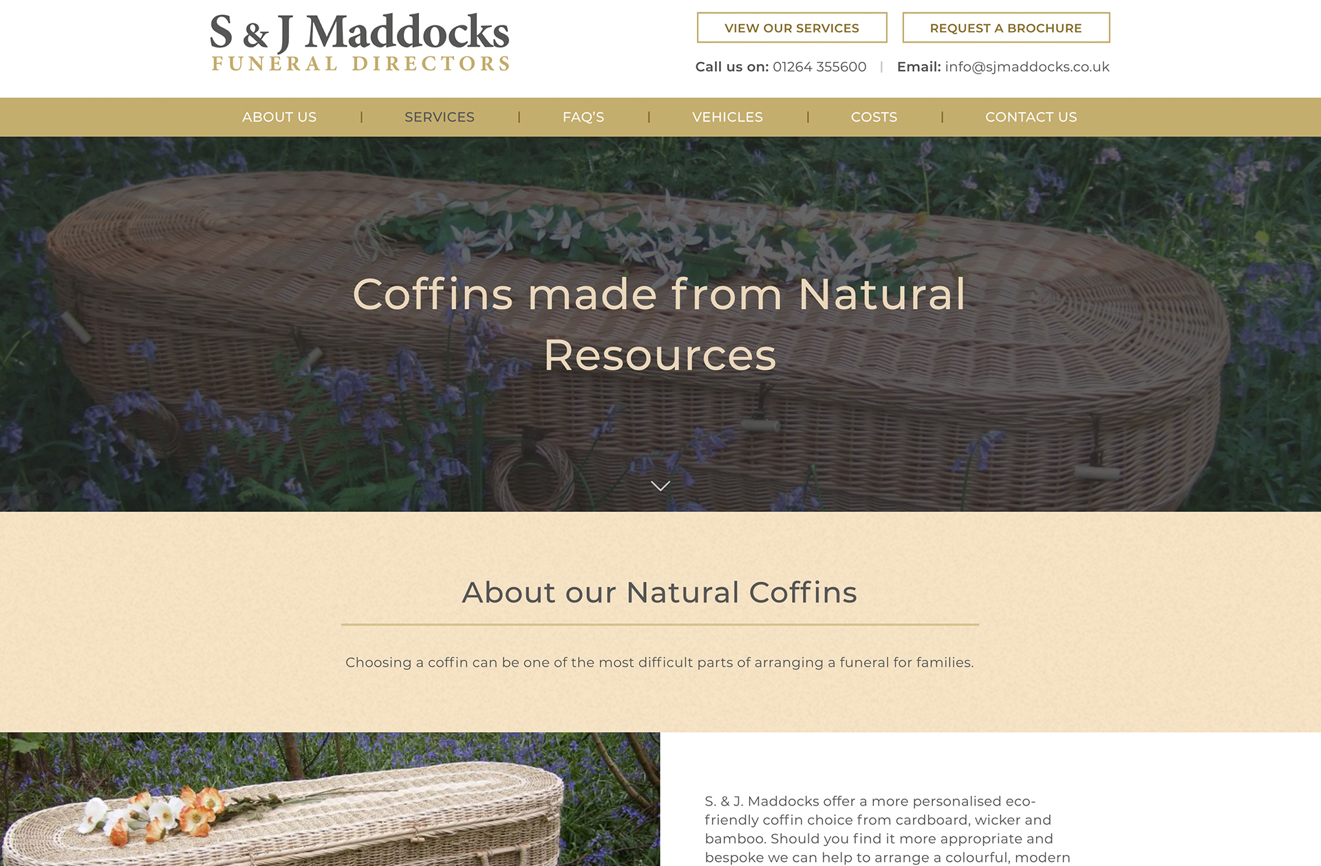 SJ Maddocks Website Design