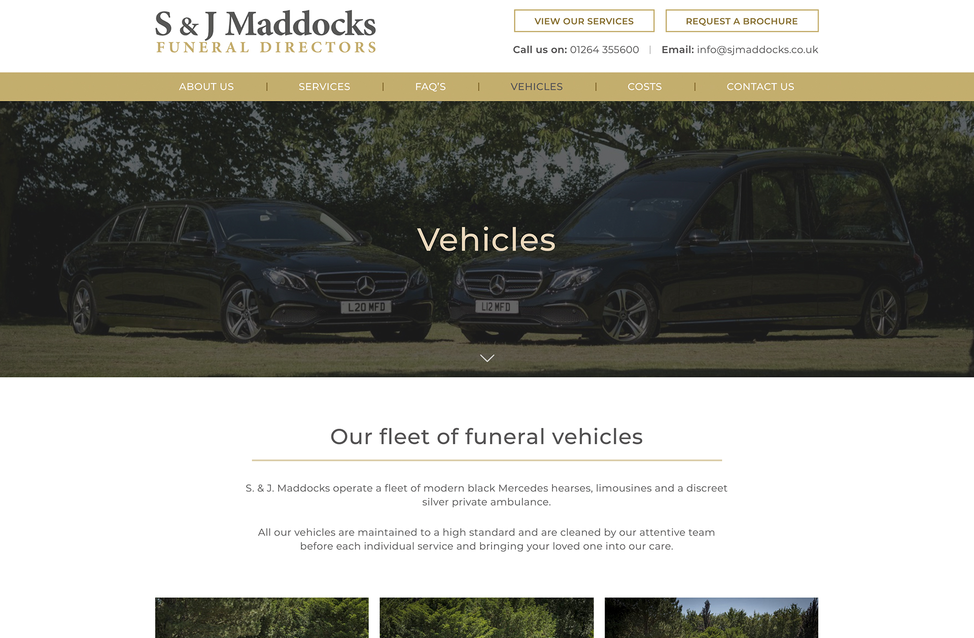 SJ Maddocks Website Design